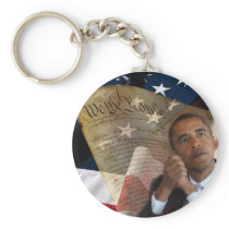 We the People...Barack Obama & the Constitution Keychains