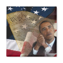 We the People...Barack Obama & the Constitution Fridge Magnets