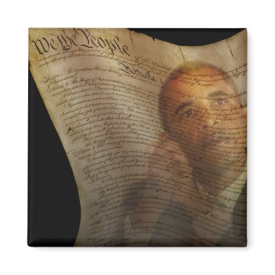 We the People...Barack Obama & the Constitution Magnet by beverlytazangel