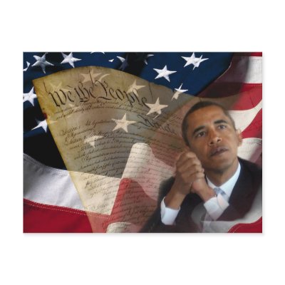 We the People...Barack Obama & the Constitution Post Cards by beverlytazangel