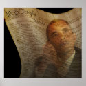 We the People...Barack Obama & the Constitution posters