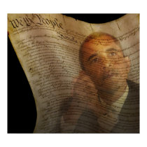 We the People...Barack Obama & the Constitution posters