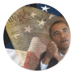 We the People...Barack Obama &amp; the Constitution Sticker