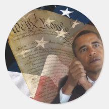 We the People...Barack Obama & the Constitution Sticker