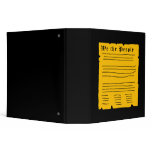 We The People Vinyl Binders