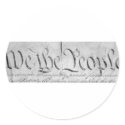 We The People Black n White stickers by TheUSConstitution We The People Black n White stickers
