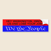 We the People bumper sticker