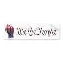 We the People bumper stickers by reflexart We the People bumper stickers