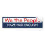 We the People Bumper Stickers We the People Bumper Stickers