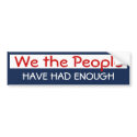 We the People bumper stickers by OBumper We the People bumper stickers