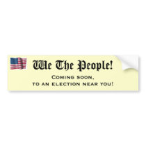 We the People Bumper Sticker