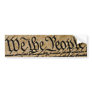 We the people bumper sticker We the people bumper sticker