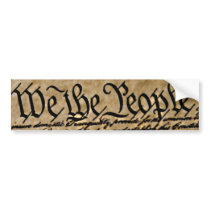 We the people bumper stickers