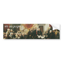 We the people... Bumper Sticker bumper stickers by TheNewPatriot We the people... Bumper Sticker bumper stickers