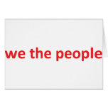 We the people cards
