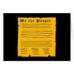 We The People Greeting Card
