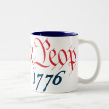 We The People est. 1776 Mugs
