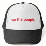 We the people mesh hat