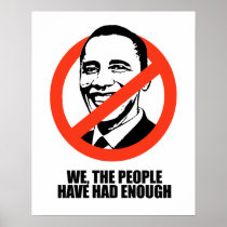 We the people have had enough posters