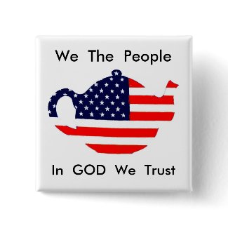 We The People In God We Trust Button button