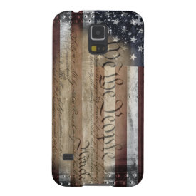 We The People Industrial American Flag Galaxy S5 Case For Galaxy S5