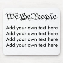 We the People Mousepad