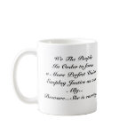 We the people mugs