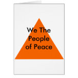 We The People of Peace The MUSEUM Zazzle Gifts cards