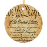 We The People Christmas Tree Ornament