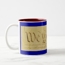 We The People Parchment Coffee Mug