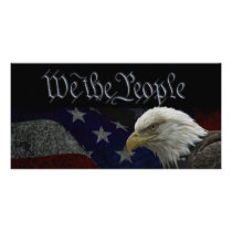 We The People Patriotic Card photo cards