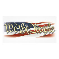 We The People Photo Card Template