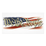 We The People Photo Card Template