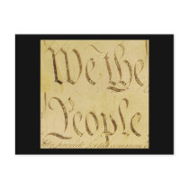 We The People Post Card