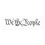 We the People Profile Card Business Card Template We the People Profile Card Business Card Template
