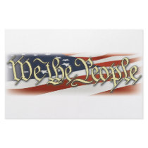 We The People Stationery Design
