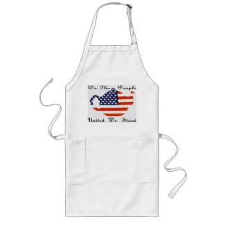 We The People, United We Stand Apron apron
