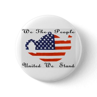 We The People United We Stand Button button
