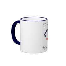 We The People United We Stand Ringer Mug by ObamaVooDoo We The People United We Stand Ringer Mug