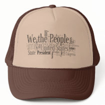 We the People - US Constitution words libertarian hats by strk3 We the People - US Constitution words libertarian hats