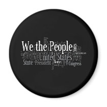 We the People - US Constitution words libertarian magnets by strk3 We the People - US Constitution words libertarian magnets