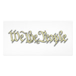 We The People v2 Photo Greeting Card