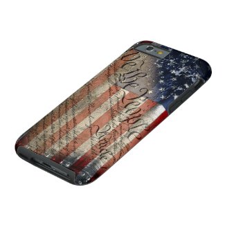 We The People Vintage American Flag iPhone 6 Case