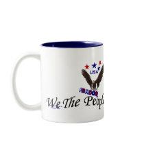 We The People Wake Up America Freedom Coffee Mug