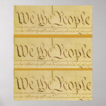 We the People x 3 Print