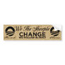 We The Sheeple Bumper Sticker