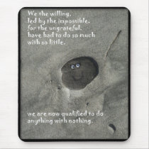 We the willing mousepads