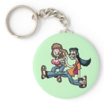 We Truck In Peace Key Chains