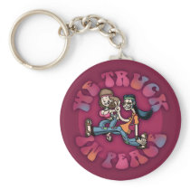 We Truck In Peace Keychains