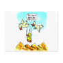 We try to ignor his tantrums post card